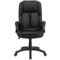 Emma and Oliver Extreme Comfort High Back Leather Executive Swivel Ergonomic Office Chair with Flip-Up Arms